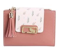 QWPYDXN New Womens Wallet Classic Ladies Vintage Design Leather Compact Size Mini Portable Large Capacity Fashion Cute Wallets Gift Card Holder