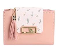 QWPYDXN New Womens Wallet Classic Ladies Vintage Design Leather Compact Size Mini Portable Large Capacity Fashion Cute Wallets Gift Card Holder