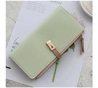QWPYDXN New Womens Wallet Leather Wallet Day Gift Large Capacity Long Style Coin Elegant Purse Clutch Zipper Pocket New Year Gift Card Holder
