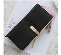 QWPYDXN New Womens Wallet Leather Wallet Day Gift Large Capacity Long Style Coin Elegant Purse Clutch Zipper Pocket New Year Gift Card Holder