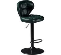 QWPYDXN PU Leather Cushion Barstool Liftable (63-83CM) Kitchen Stools for Counter Swivel Dining Chair with Backrest Island Chair