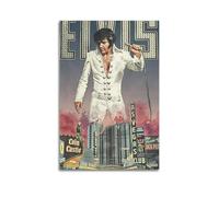 QWQEUTY Elvis Presley Posters Aesthetic Wall Art Canvas Vintage Poster Decorative Painting Living Room Bed Room Decor12x18inch(30x45cm) Unframe-style