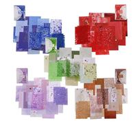 Qwrqwr 130 Sheets Journaling Supplies Textured Decopatch Paper for Scrapbook Junk Journals Patterned Crafting Papers for DIY Gift Wrap Decoration (B)