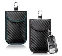 Qwrqwr Car Key Signal Blocker Pouch Faraday RFID Pouches for Security Anti-Theft