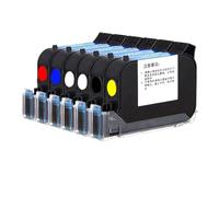 QWsdR 1PC 2588 Refillable Ink Cartridge 12.7mm TIJ Handheld Inkjet Printer Ink Solvent Fast Drying Unencrypted Ink Black Red Blue IQ800(1PCS Black)
