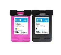QWsdR 901XL Ink Cartridges Compatible Replacement Compatible With 901 Ink Cartridge Compatible With Officejet 4500 J4500 J4540 J4550 J4580 Printer