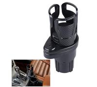 QWTYAFDD Car Cup Holder,for Audi A6 C7 Avant 2011-2018 Holder Expander Adapter 2 in 1 Multifunction Adjustable Stand Expandable Base 360 Degrees Rotating
