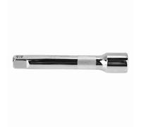 QWUUYEC 1/2 Inch Extra Long Extension Bar Drive, Vanadium Steel, 9.8 Inch Silver - Durable Construction, High Hardness, Ideal for Ratchet Handle Use in Hard to Reach Areas (Middle Type)