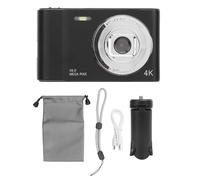 QWUUYEC 2.4 Inch Digital Camera, 50MP Photo, 8X Digital Zoom, 4K Video Recording Compact Camera, 32GB - High Resolution Imaging, Rechargeable Battery, Ideal for Home and School Use (32GB)