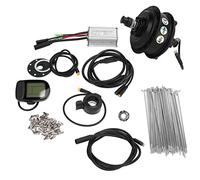 QWUUYEC 48V Brushless Gear Hub Electric Bike Motor Kit, 250W Noiseless Operation, 24 inch - Durable Aluminum Build, Waterproof Connector, Ideal for DIY Electric Bicycle Conversion (24 inch)