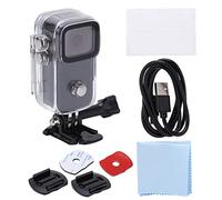 QWUUYEC 4K 24FPS HD Action Camera, 154 Degree Wide Angle, Mini DV Waterproof 40M - Anti Shake Technology, Compact Design for Cycling and Swimming