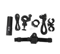 QWUUYEC 4K Action Camera Bike Motorcycle Helmet Camera 120 Degree Wide Angle Negro - Anti Shake, Long Battery Life, Suitable for Outdoor Sports (Negro)