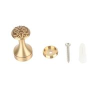 QWUUYEC Bathroom Towel Hook Copper Retro Wall Mounted Robe Hook, Space Saving Organizer - Rust, Rounded Design, Ideal for Bathroom and Closet (C)