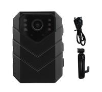 QWUUYEC Body Worn Camera 4K HD, 6 Gyro, Night, Water Resistant, Video Recorder with Back - Anti Shake, Long Battery Life, Ideal for Security and Outdoor Use