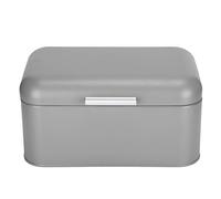 QWUUYEC Bread Box - Durable Iron Powder - Coated Large Capacity Bread Storage Container with Cover Anti - Fingerprint Kitchen Organizer for Baked Goods