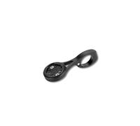 QWUUYEC Cycling Bike GPS Mount - 22.2mm Handlebar Adapter, Durable Aluminum Holder for IGPS and Other Bike Computers (Black)