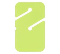 QWUUYEC Diving Line Marker Rectangle, ABS Material, White Compact Design - Easy Visibility, Lightweight for Safe Cave and Wreck Diving (Fluorescent Green)