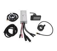 QWUUYEC Electric Bicycle Modification Kit, Waterproof 22A Controller, S866 LCD Display for 500W Motor - Durable Metal Controller, Multifunctional LCD Instrument, Ideal for DIY Electric Bikes