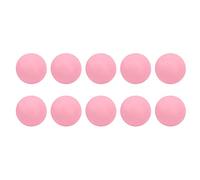 QWUUYEC EVA Foam Golf Balls 10pcs - Soft 65mm Practice Balls for Indoor & Outdoor Training, Safe for Kids and Pets, Bright Colors for Easy Finding (Pink)