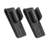 QWUUYEC Golf Club Bag Clip, Plastic Clamp Holder, Durable Black Putter Clip - Easy Attachment, Secure Grip, Lightweight Golf Accessory for Outdoor Use