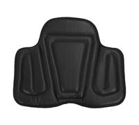 QWUUYEC Horse Saddle Cushion, Shock Absorbing Western Saddle Pad, PU Leather Memory Foam 56x45cm - Pressure Distribution, Anti Slip Design, Comfortable Riding for Horses and Riders (Black)