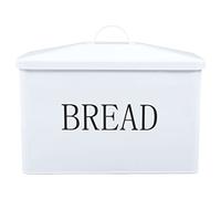 QWUUYEC Large Bread Box - Large Capacity Metal Bread Container with Tight Seal for Freshness and Nonslip Base for Kitchen Storage, Gift for Home Bakers