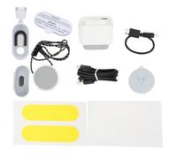 QWUUYEC Mini Antishake Smart Thumb Sports Camera White, 6 - Axis Stabilization, 100fps Slow Motion - Compact Design, High Resolution Video, Ideal for Vlog and Outdoor