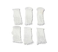 QWUUYEC Pool Pocket Net Replacement - Bottomless Nylon Mesh Bags Set of 6, Durable Billiards Table Pockets for Chinese Billiards and English Snooker