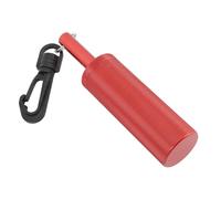 QWUUYEC Underwater Shaker Aluminum Anti Slip Texture with Steel Balls, 360° Swivel Hook, Signal Bell Diving Stick for Scuba Diving Gold - Clear Sound Signalling, Durable Aluminium Alloy, (Type 2)
