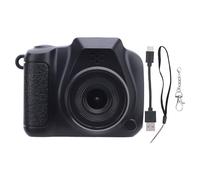 QWUUYEC Vintage Miniature Camera, Portable 1080P HD Vlog Camera with 1.3 Inch Display Screen, Compact Travel Camera for Student Campus Life - Built - in Fill Light, OTG Sharing, Long