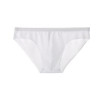 QWUVEDS Men's Ice Silk Transparent Triangle Pants Thin Low Waist Mesh Summer Sexy Breathable Underwear Trendy Pants Head Seamless Boxer Shorts Tights Briefs with Lace, White, M