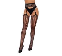 QWUVEDS Women's Hosiery Fishnet Stocking Women Party Shiny Diamond Sexy Leggings Fishnet Tights Tights Socks Made of Women, black, One size