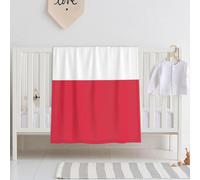 Qwvbn Polish flag Ultra-soft baby blanket Soft, breathable, and free of harmful substances, this blanket is perfect for babies.