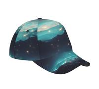 Qwvbn Science Fiction Stars Fashionable Baseball Cap with Adjustable Design, Suitable for Running, Exercise, and Outdoor Sports. Black