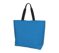 Qwvbn Sky Blue Prints Women'S Single-Shoulder Shopping Bag Spacious Stylish Design Perfect For Daily Commutes And Shopping.