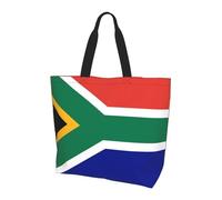 Qwvbn South African flag Prints Women'S Single-Shoulder Shopping Bag Spacious Stylish Design Perfect For Daily Commutes And Shopping.