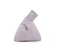 QWWQYDY Bathroom Mat Cotton Women's Handbags Knot Wrist Shopping Bag Eco Friendly Reusable Grocery Pouch Lightweight Tote Handbags Coin Purse Bag(Gray)
