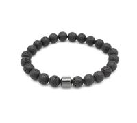 QWWQYDY Beaded Bracelet Stone Beads Handmade Men | Magnetic Hematite Accessory Bracelets Couple Parents