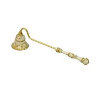 QWWQYDY Candle Snuffer Candle Extinguisher Enamel Aromatherapy Bell Inlaid Diamond Cover Home Decor(Color 05)