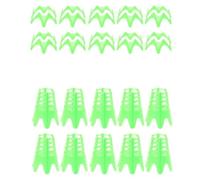 QWWQYDY Golf Tee 20pcs Pack of 10 Tall and Short Golf Tees Plastic Simulator Practice Training Mat for Home Outside Sports-Lover Athletes(Green)