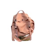 QWWQYDY Messenger Bag Women's Large Capacity Thick Canvas Messenger Bags Designer Handbags Versatile Travel Shoulder Bag Unisex School Crossbody(Pink)