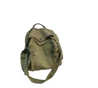 QWWQYDY Messenger Bag Women's Large Capacity Thick Canvas Messenger Bags Designer Handbags Versatile Travel Shoulder Bag Unisex School Crossbody(Green)