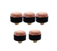 QWWQYDY Pool Cue Tips 15/20Pcs Screw In Cue Tips Snooker Pool Billards Tip Head Replacement Parts Economic Pool Table Club Snooker Cue Accessories(15pcs,12mm)