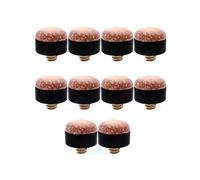 QWWQYDY Pool Cue Tips 15/20Pcs Screw In Cue Tips Snooker Pool Billards Tip Head Replacement Parts Economic Pool Table Club Snooker Cue Accessories(20pcs,11mm)
