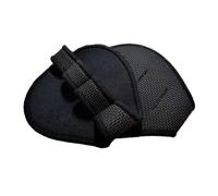 QWWQYDY Workout Grip Pads Neoprene Grip Pads Lifting Grips Gym Workout Gloves Weightlifting Calisthenics Powerlifting Fitness Sports Hand Protector(Black)