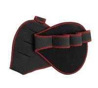 QWWQYDY Workout Grip Pads Neoprene Grip Pads Lifting Grips Gym Workout Gloves Weightlifting Calisthenics Powerlifting Fitness Sports Hand Protector(Red)