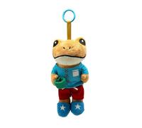 QWYEIQ El Sapo Plush, Bad Bunny Sapo Concho Músico Plush Keychain, 9.8 Inch Cute Frog Plushies Toy, Soft Stuffed Animal Pillow Doll Bad-Buny Merch Gift for Fans