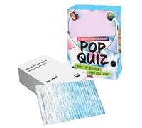 QWYEIQ Popp Quiiz Lyricss 90s & 2000s Music Trivia Card Game - Pop Edition - Finish The Lyrics Challenge, Friends Throwback Memory Correct Challenge Set, Fun for Adults, Party or Family Night