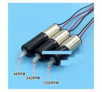 QWZBEIRUK DC 3V 6mm Planetary Gearbox Reducer Gear electronic starter Reduction Coreless electronic starter DIY 47RPM