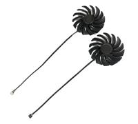 QWZOZST 2Pcs Graphics Card Fan,PLD10010B12HH, For MSI RX 6600XT 6700XT MECH 2X, For RTX 3060 3060Ti VENTUS,Video Cards Cooling